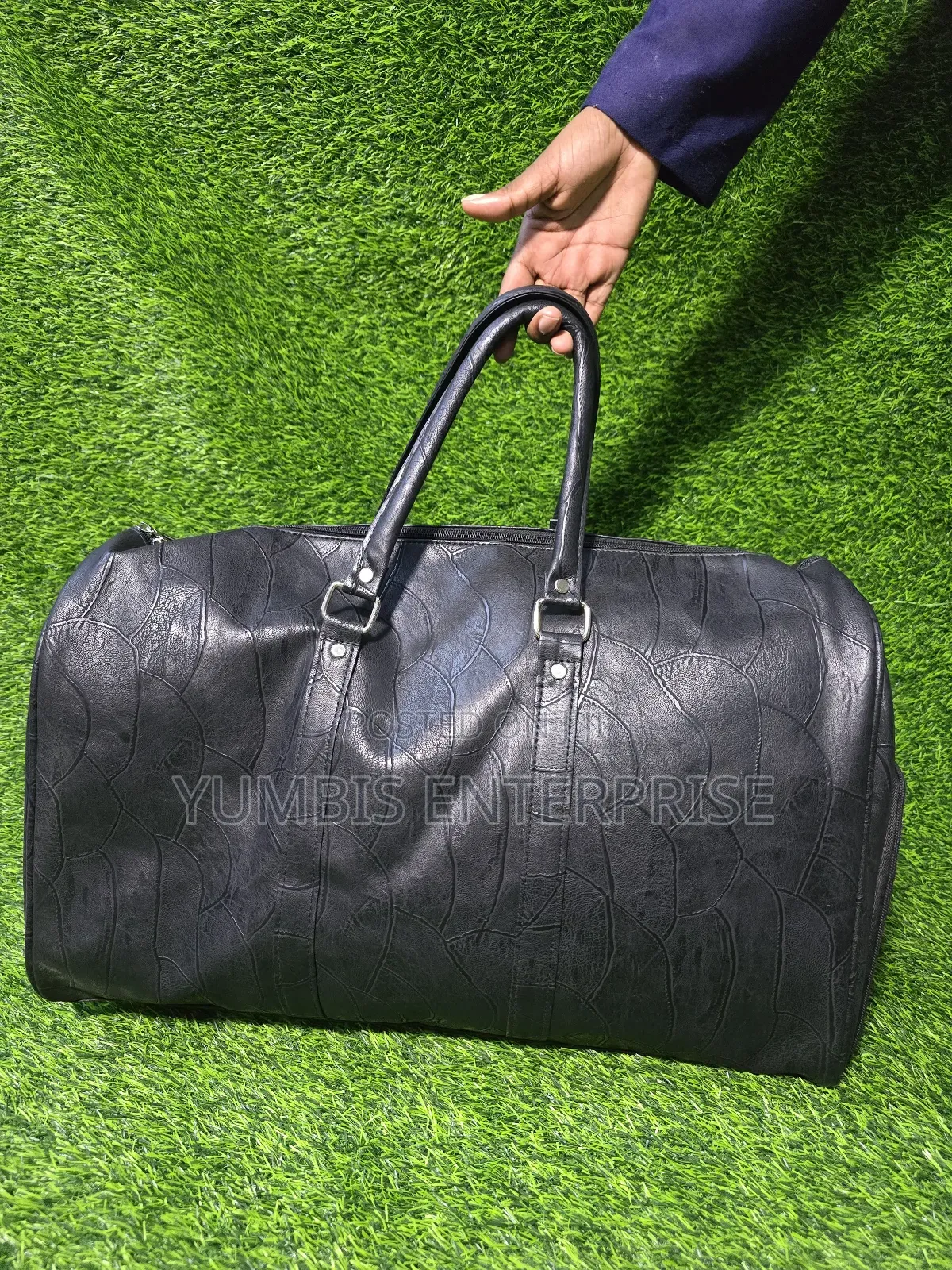 Pu Leather Duffle Bags With a Show Compartment