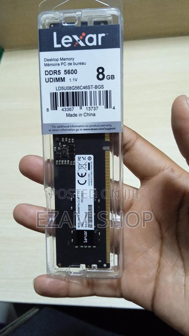 Lexar Desktop Memory 8gb Ddr5 5600 Udimm