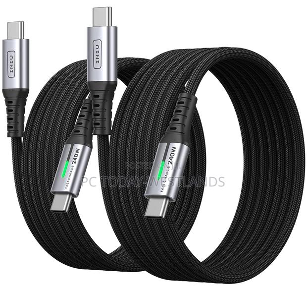 Iniu Usb C to Usb C Cable, 240w Fast Charging 6.6ft