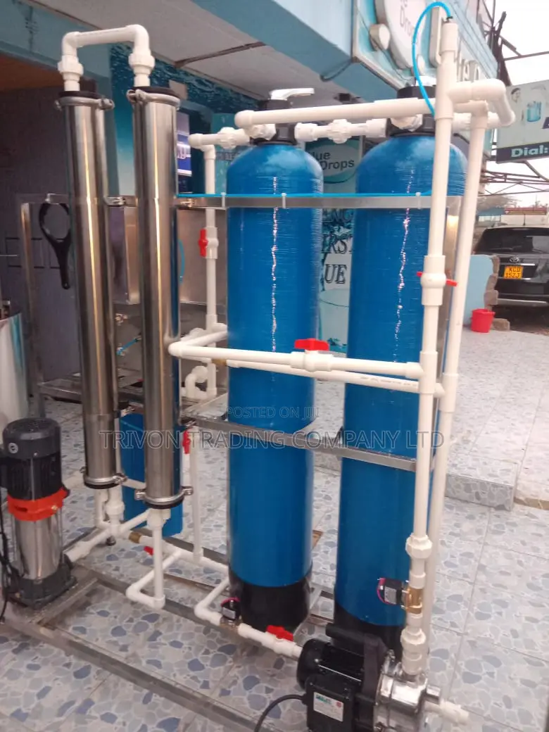 500 LPH Ro System for Hotels, Schools