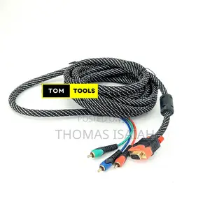 5m Vga to Rca Heavy Duty Armored Cable
