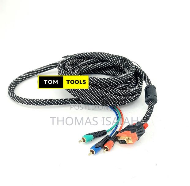5m Vga to Rca Heavy Duty Armored Cable - main view