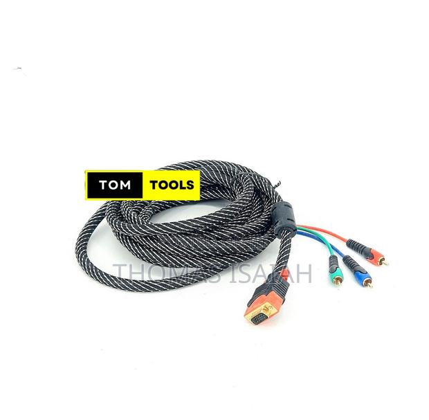 5m Vga to Rca Heavy Duty Armored Cable - thumbnail 2