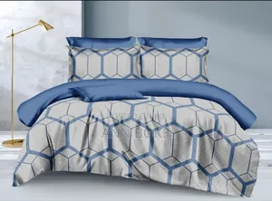 *Double Sided Heavy Cotton Binded Duvet* Size: 7×8 Pillowcas