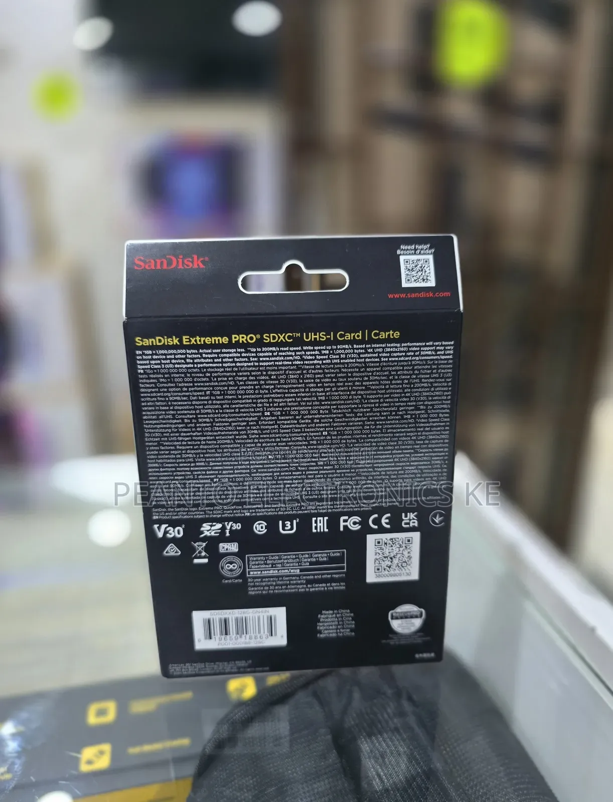 Sandisk 128gb Extreme Pro Sdhc Uhs-i Memory Card
