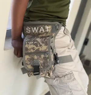 Actual Photo Tactical Thigh Bag Material: Oxford