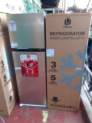 Hanmac 173l Double Door Fridge