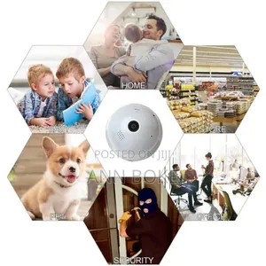 *Nanny Panoramic Wifi 360-Degree CCTV Camera*