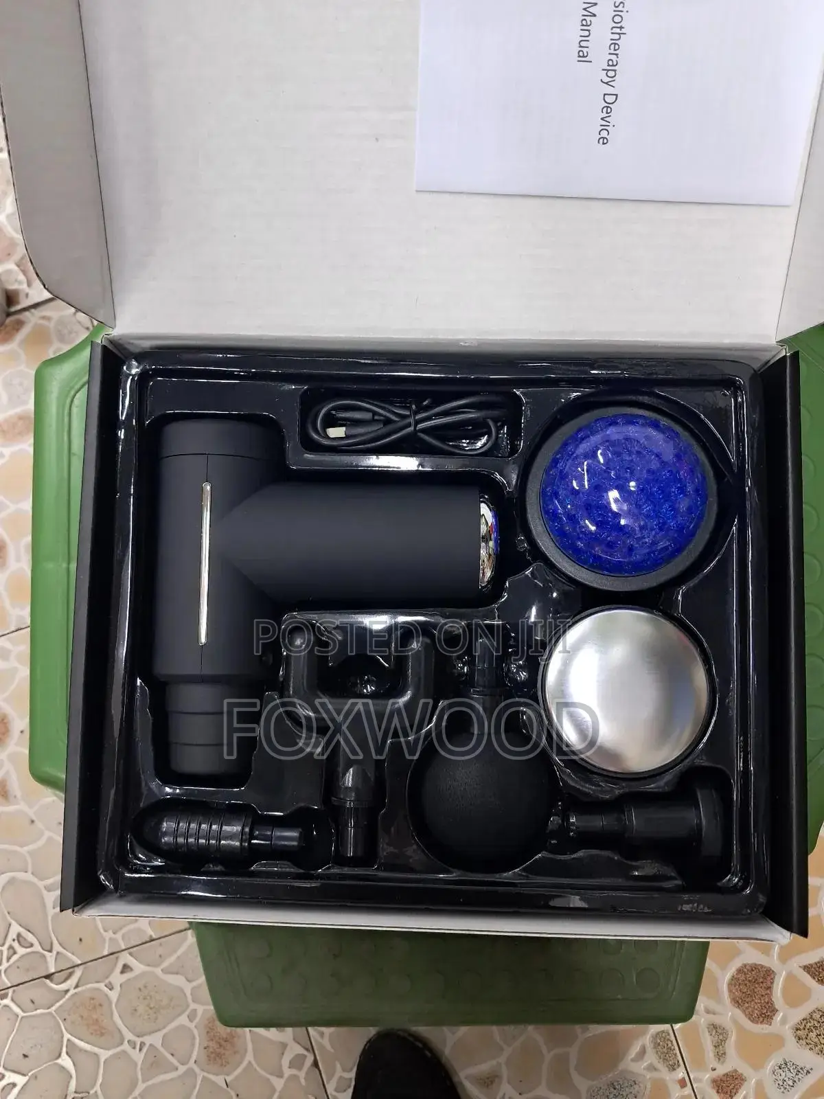 Massage Gun With Hot and Cold Compress Features