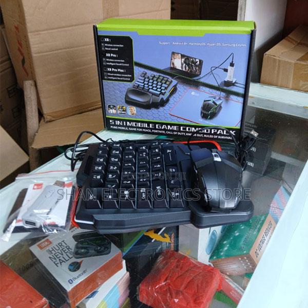 Black Wired Gaming Keyboard, Mouse, Headset (4 in 1) - main view