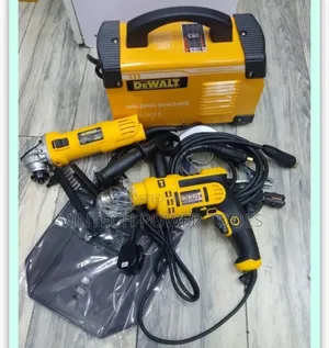 Dewalt Combo Kit ,/Drill, Grinder and Welding