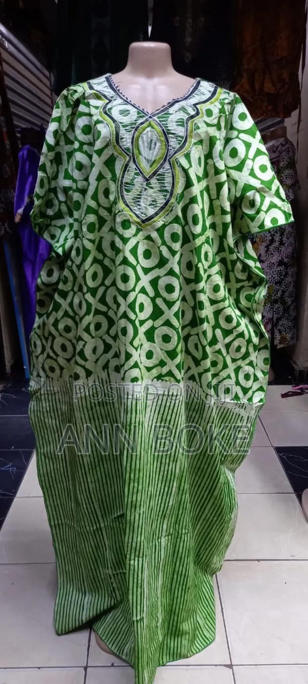 African Ankara Free Size Dress - thumbnail 3