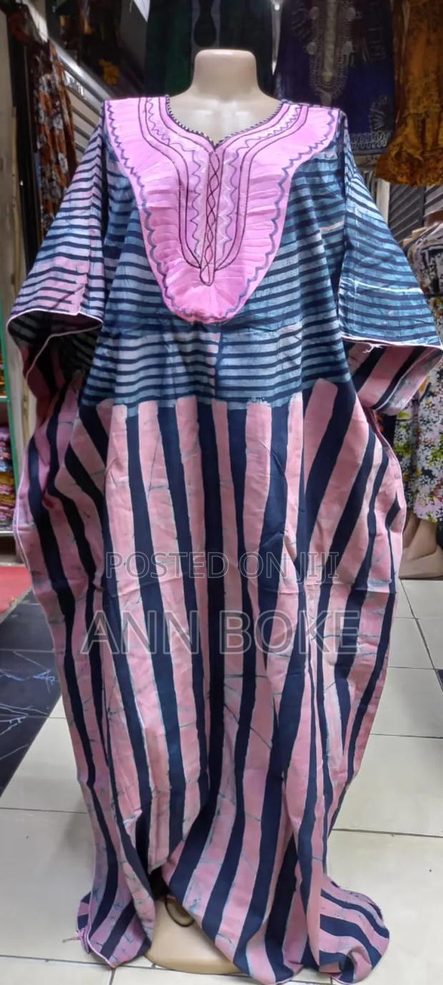 African Ankara Free Size Dress - thumbnail 4