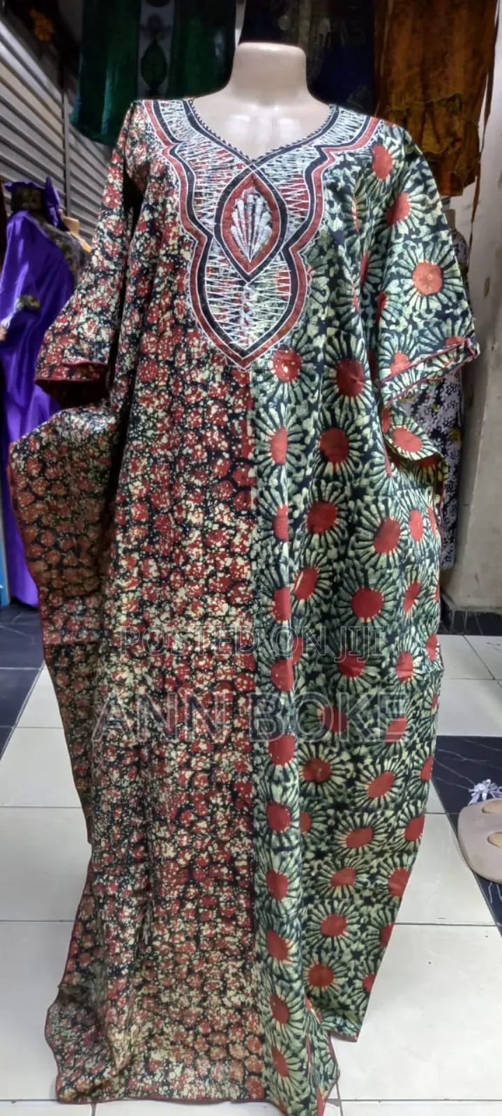 African Ankara Free Size Dress