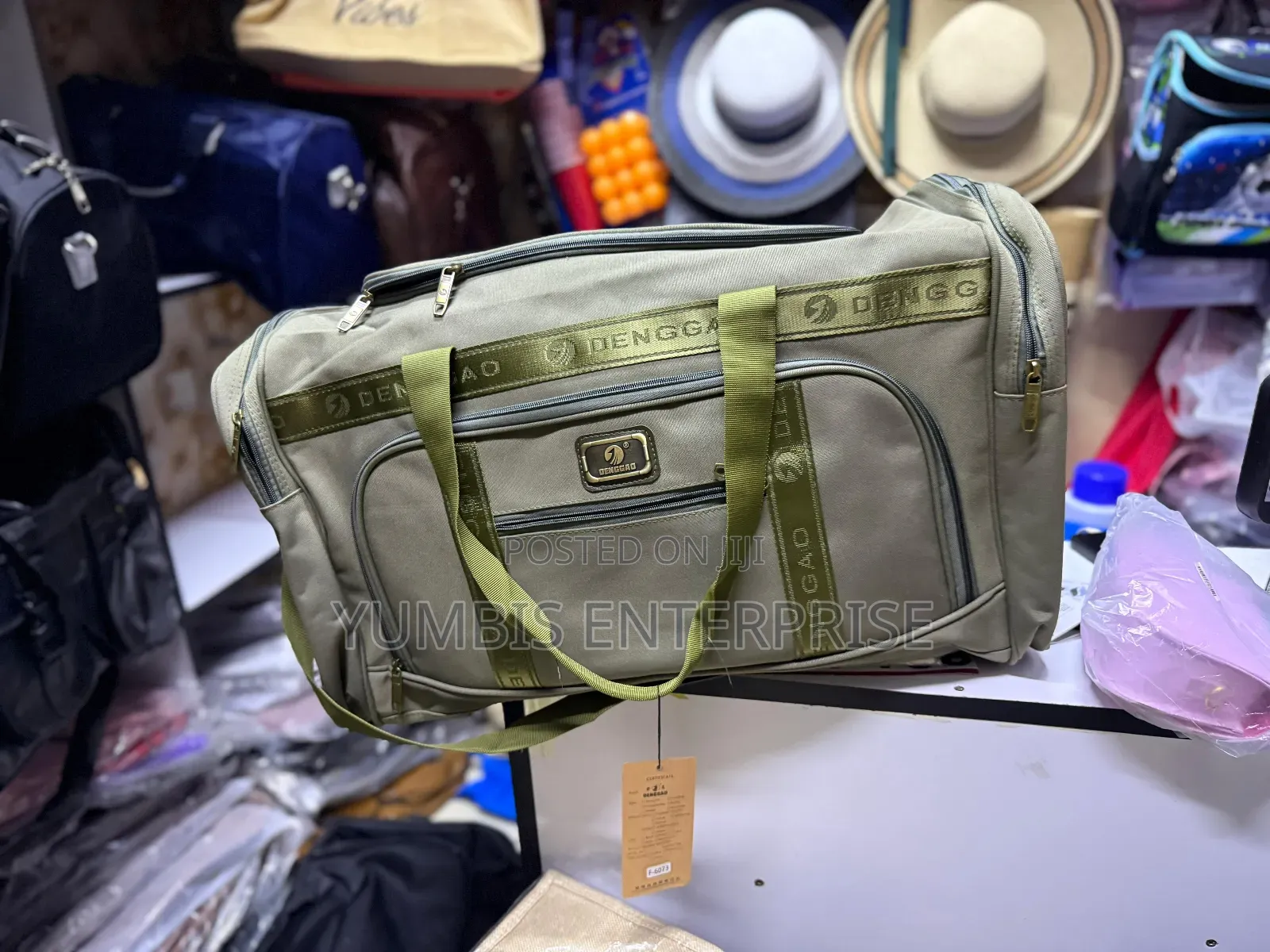 Green  Canvas Large Size Quality Travelling Bags at 1800
