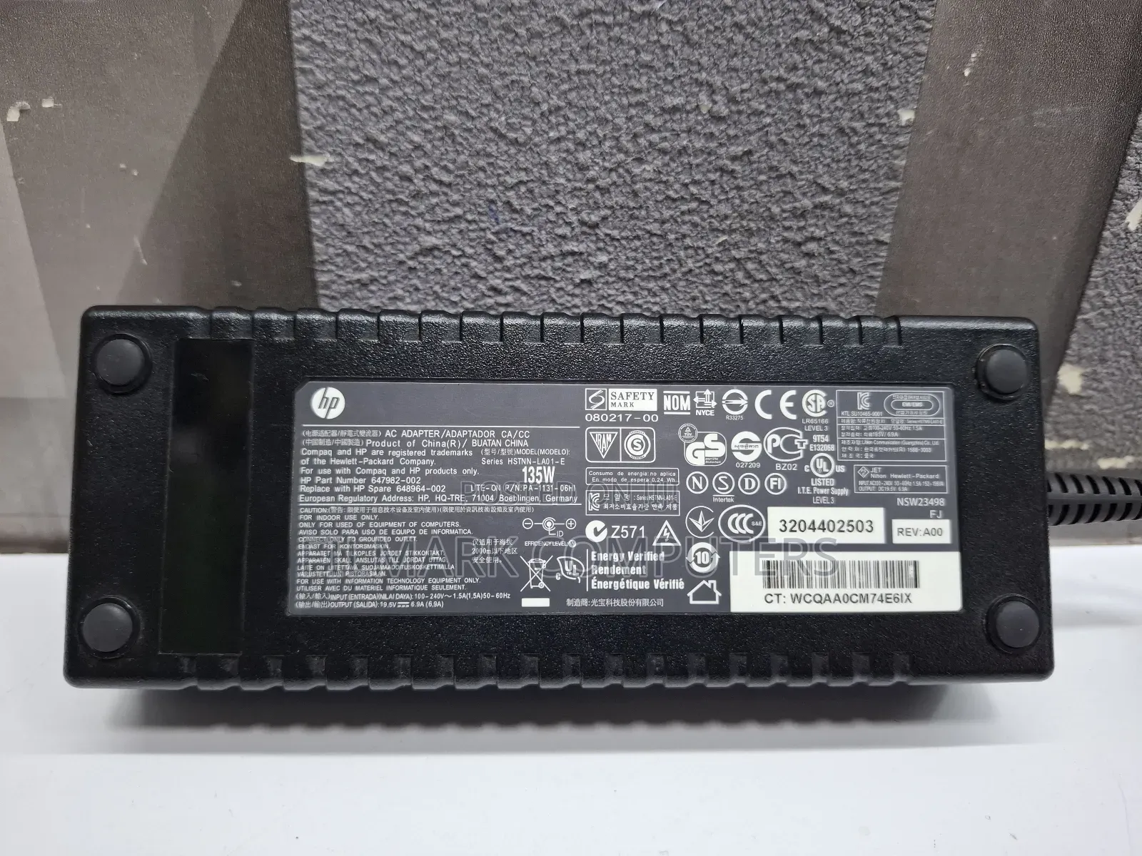 Hp135 Watt 8200 Elite External Ultra-slim Ac Adapter.