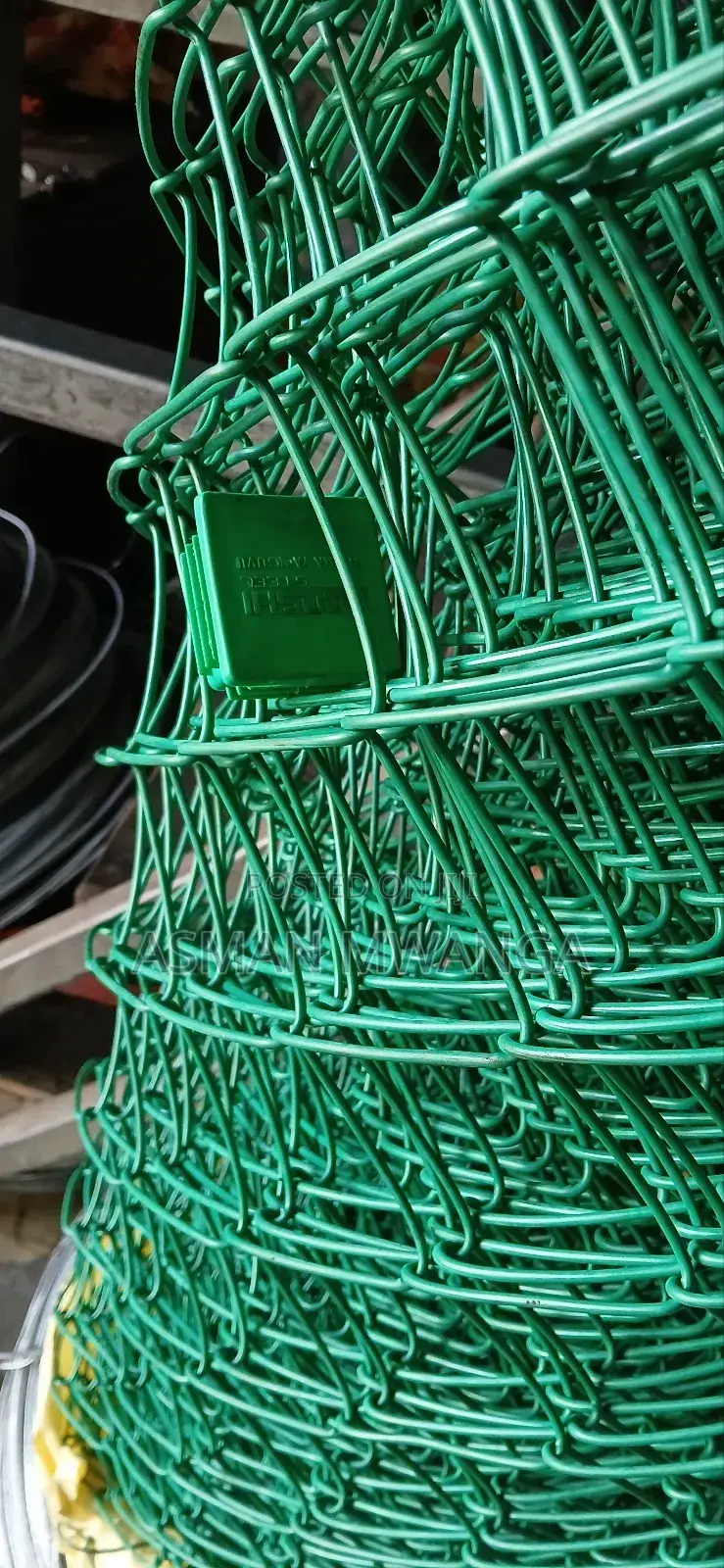 Quality PVC Coated Chainlink 14g Mesh 80×80 6ft