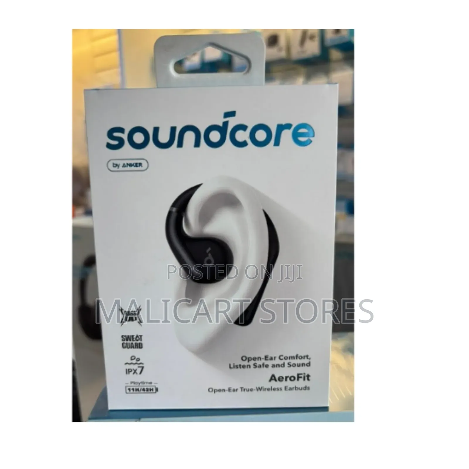 Soundcore Aerofit | Superior Comfort Open-Ear Earbuds
