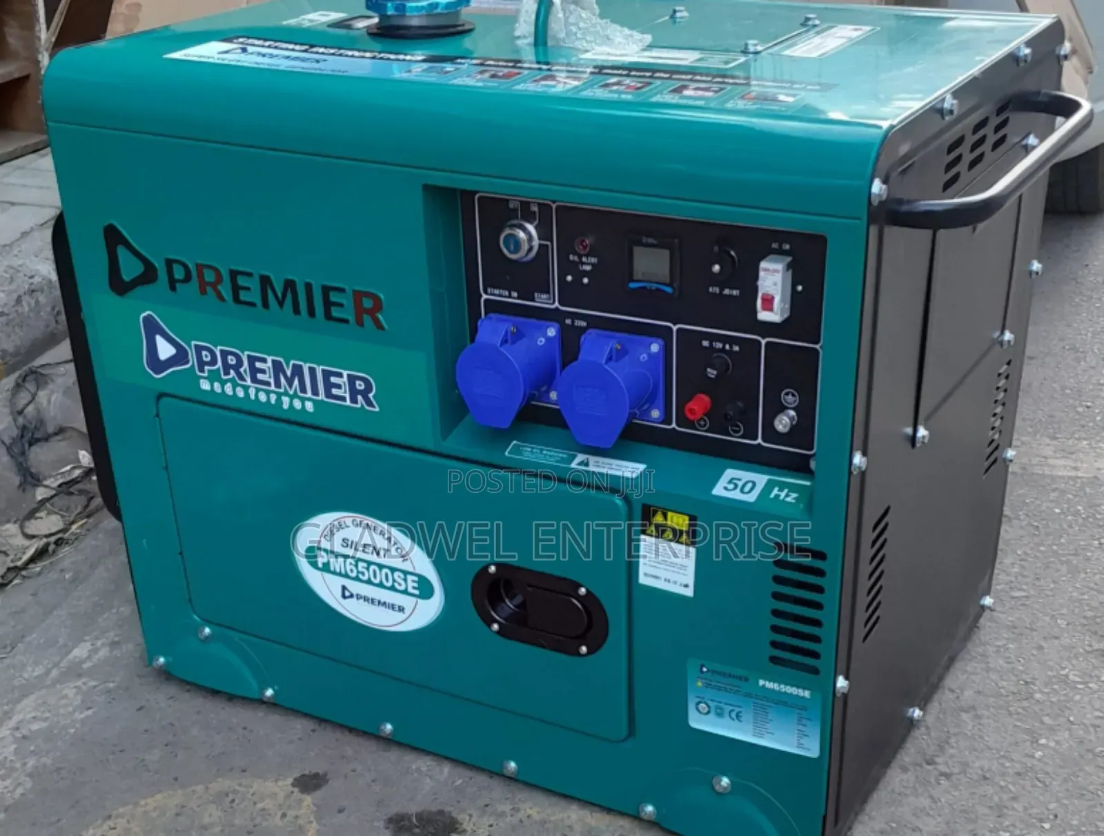 Premier Semi Silent Generator 6.6kva Diesel Generator