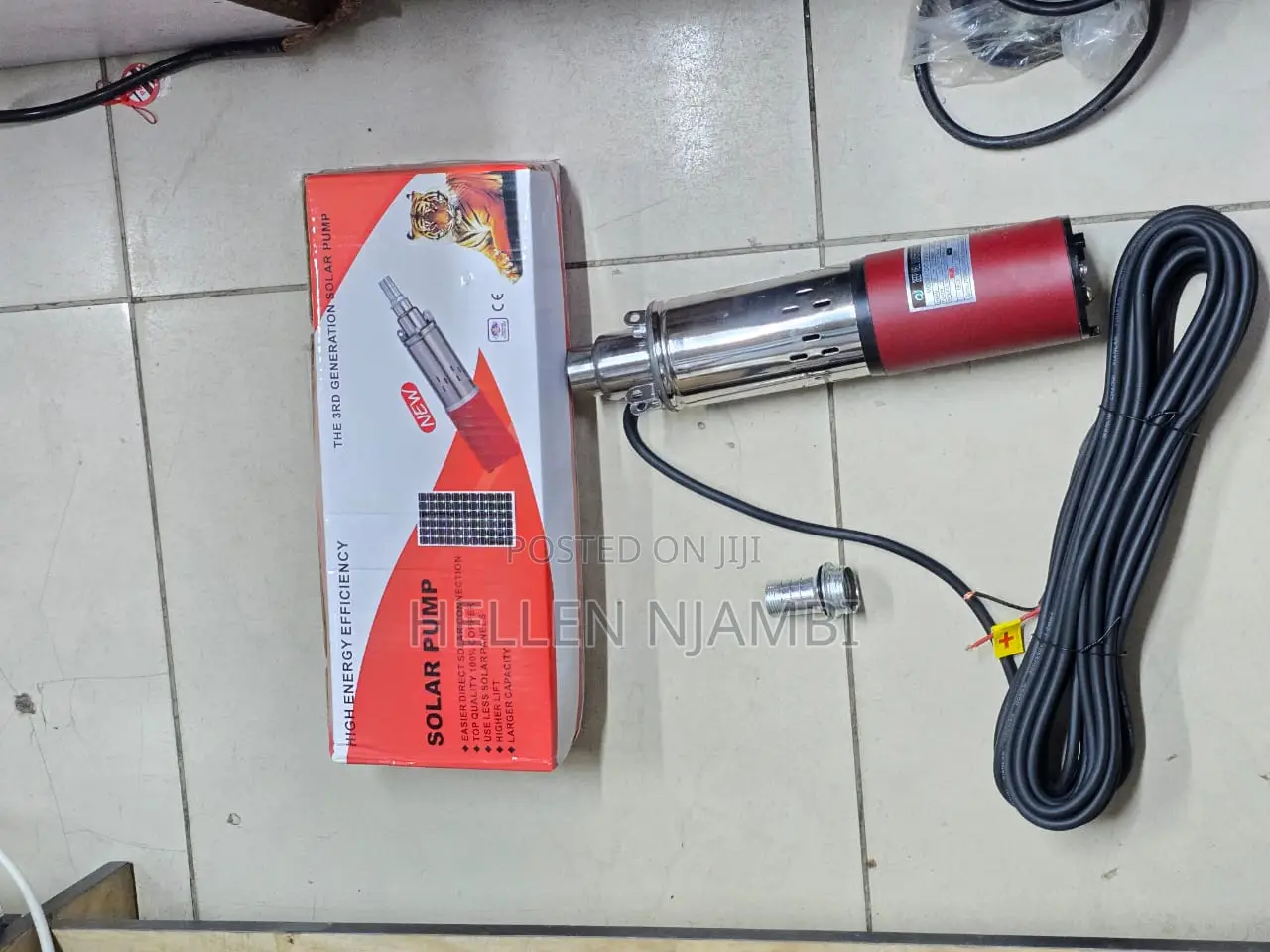Tiger 250w Solar Pump 24v - 50m Head