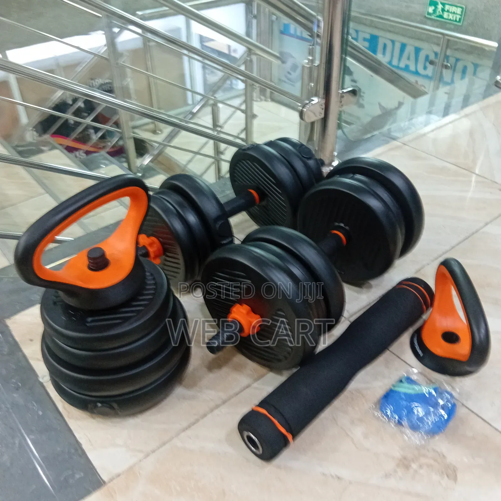 50kg 6 in 1 Kettlebells