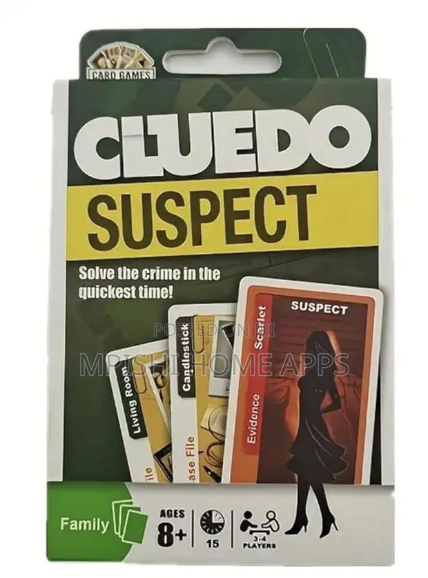 Cluedo Suspect - main view