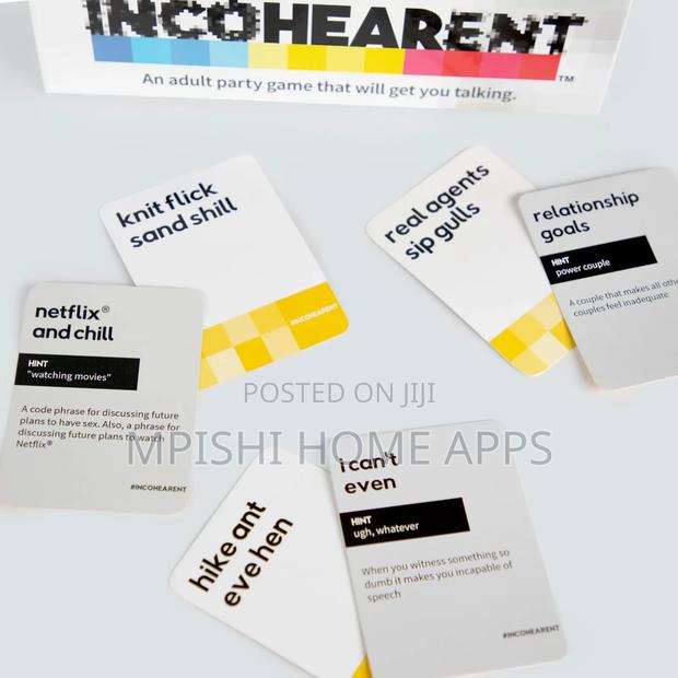 Incohearent Game - main view