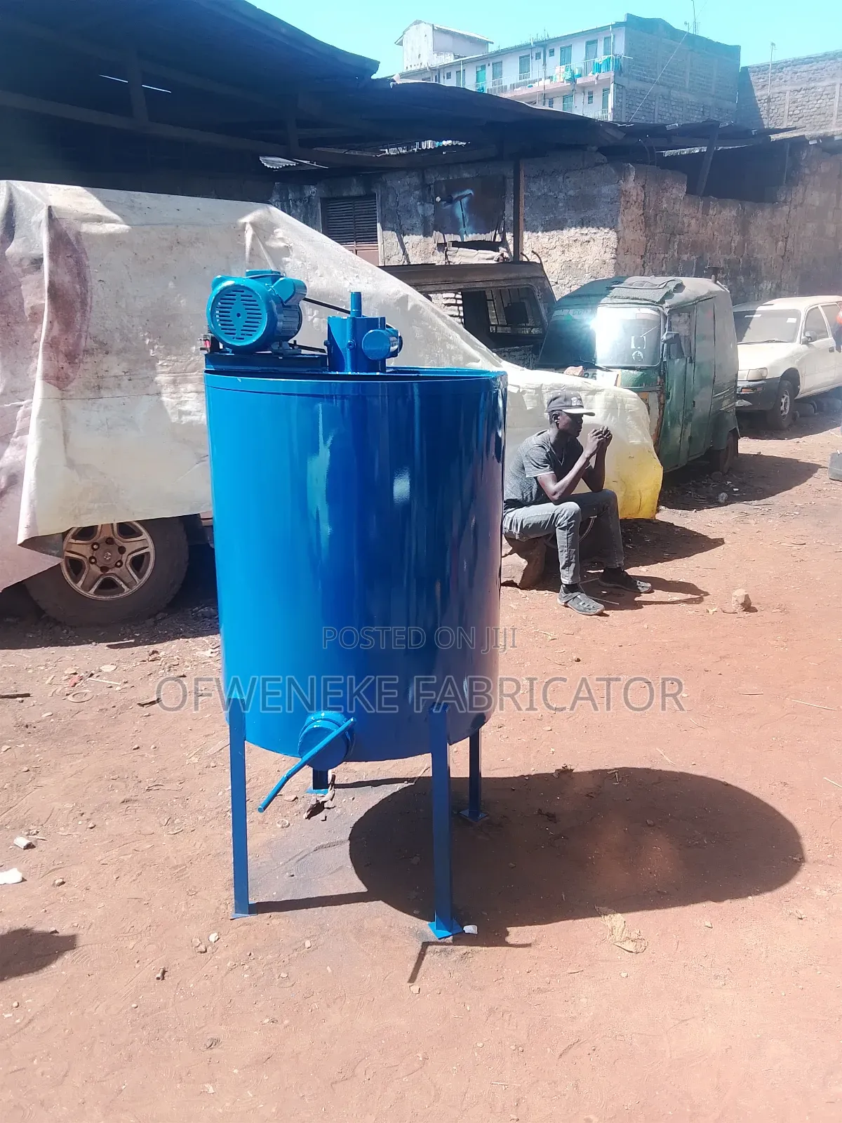 Sapofication Mixer Tank