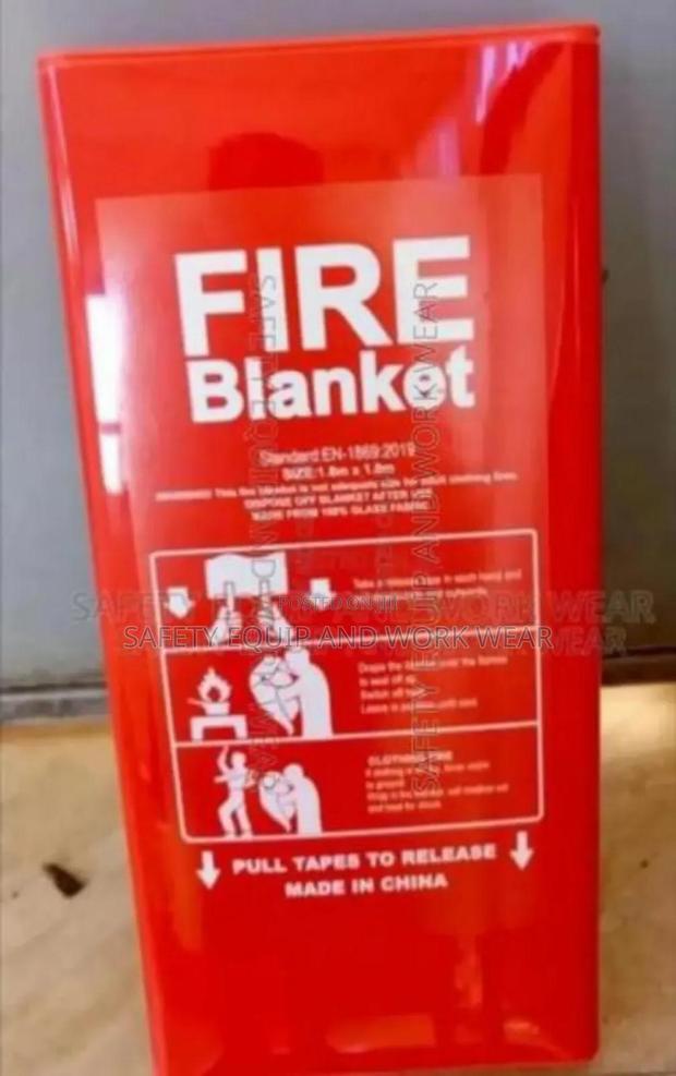 1.8 M En 1869 Fire Blanket Home And Commercial Safety.