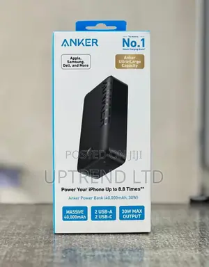 Anker Powerbank 40000mah 30w Power Your iPhone Up to 8.8