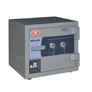 55kg Fireproof Lockable Safe Box Jh6y