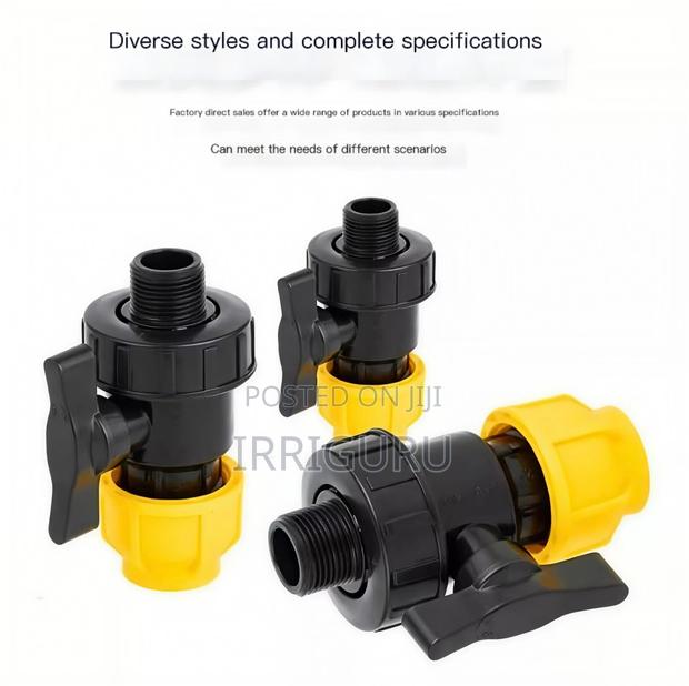 External Thread Quick-Connect Valve. - main view