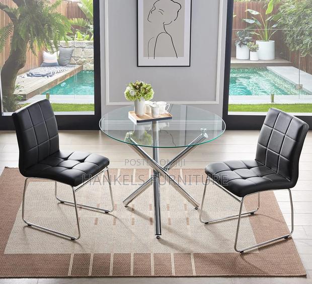 Modern 3 Pieces Dining Table Set for 2