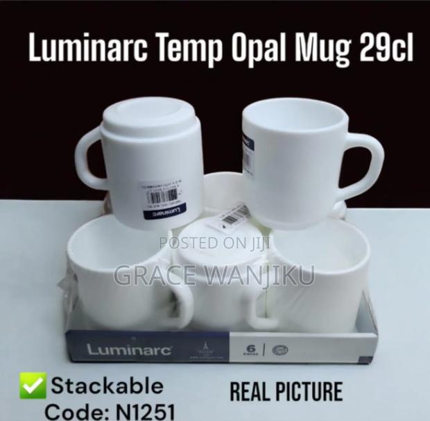 *Set of 6 Luminarc 29cl Cups