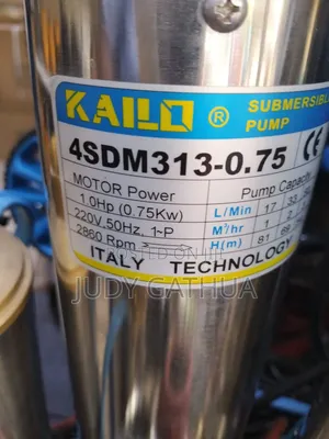 Kailo Submersible 1hp Original