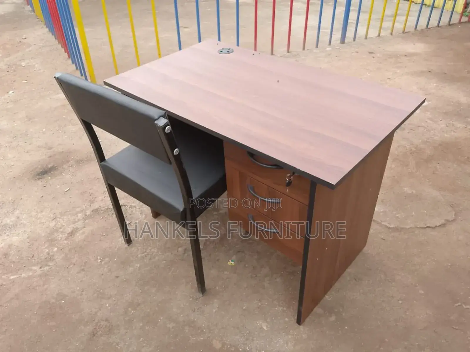Dark Walnut and Caterina Chair