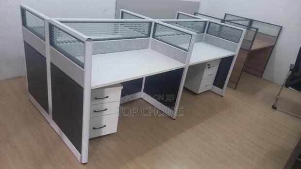 Office Table : Four Way Workstation - main view