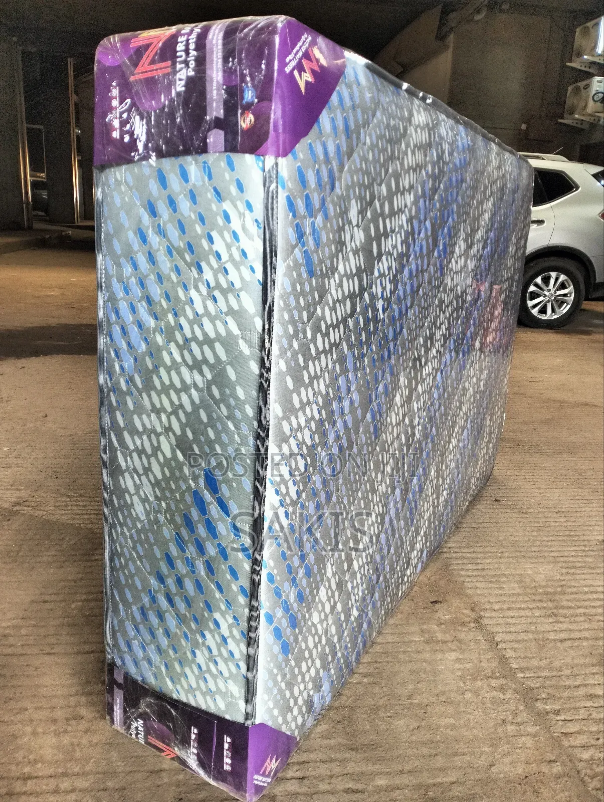 4 X 6 X 10 Heavy Duty Quilted Fiber Mattress. Free Delivery