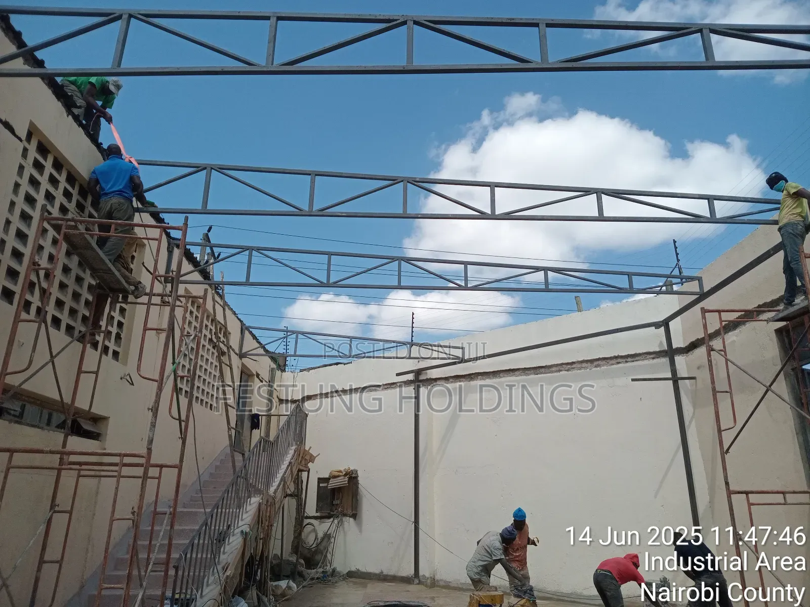 Steel Structures Fabrications.