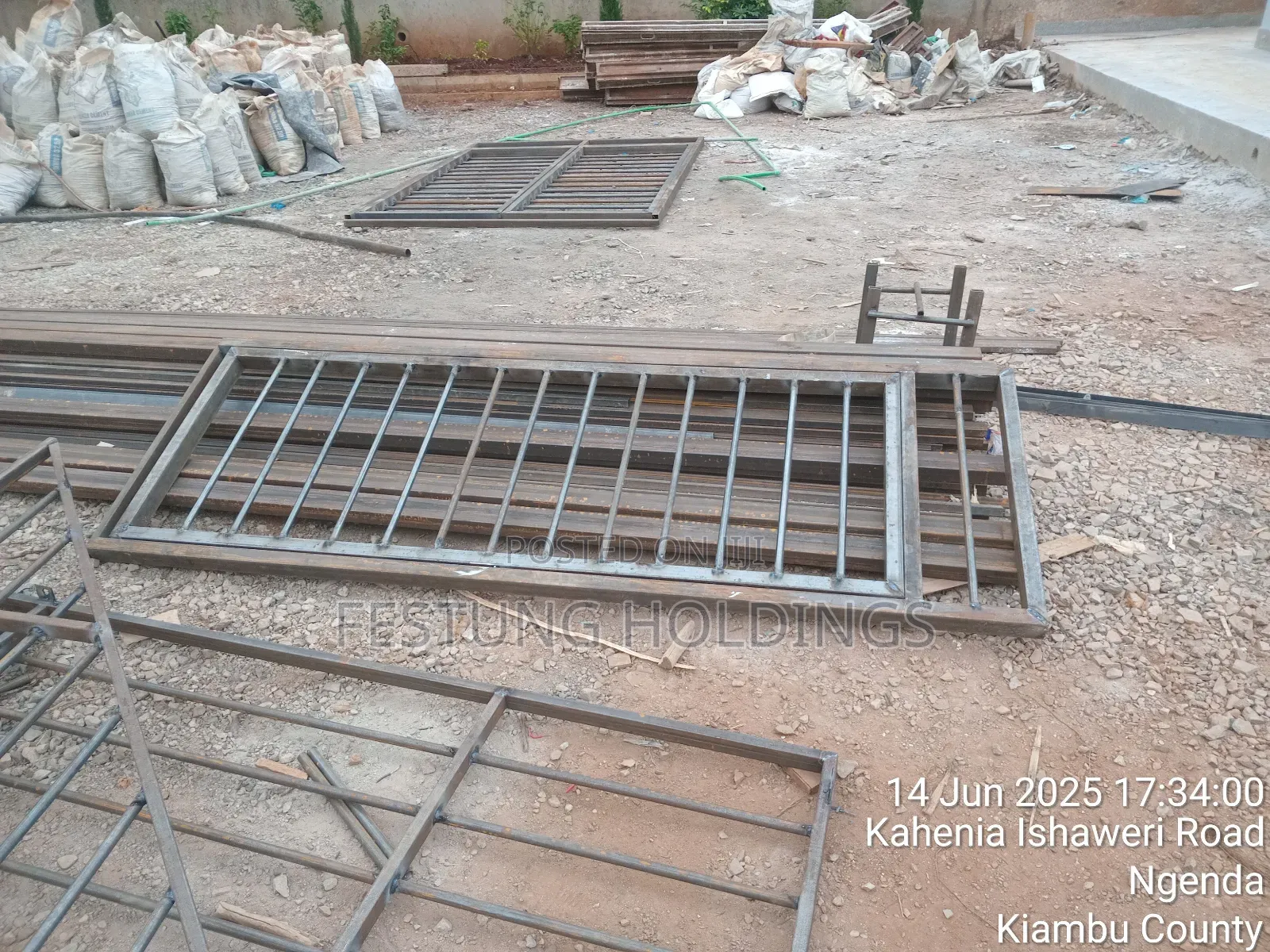 Door and Window Grills Fabrications.