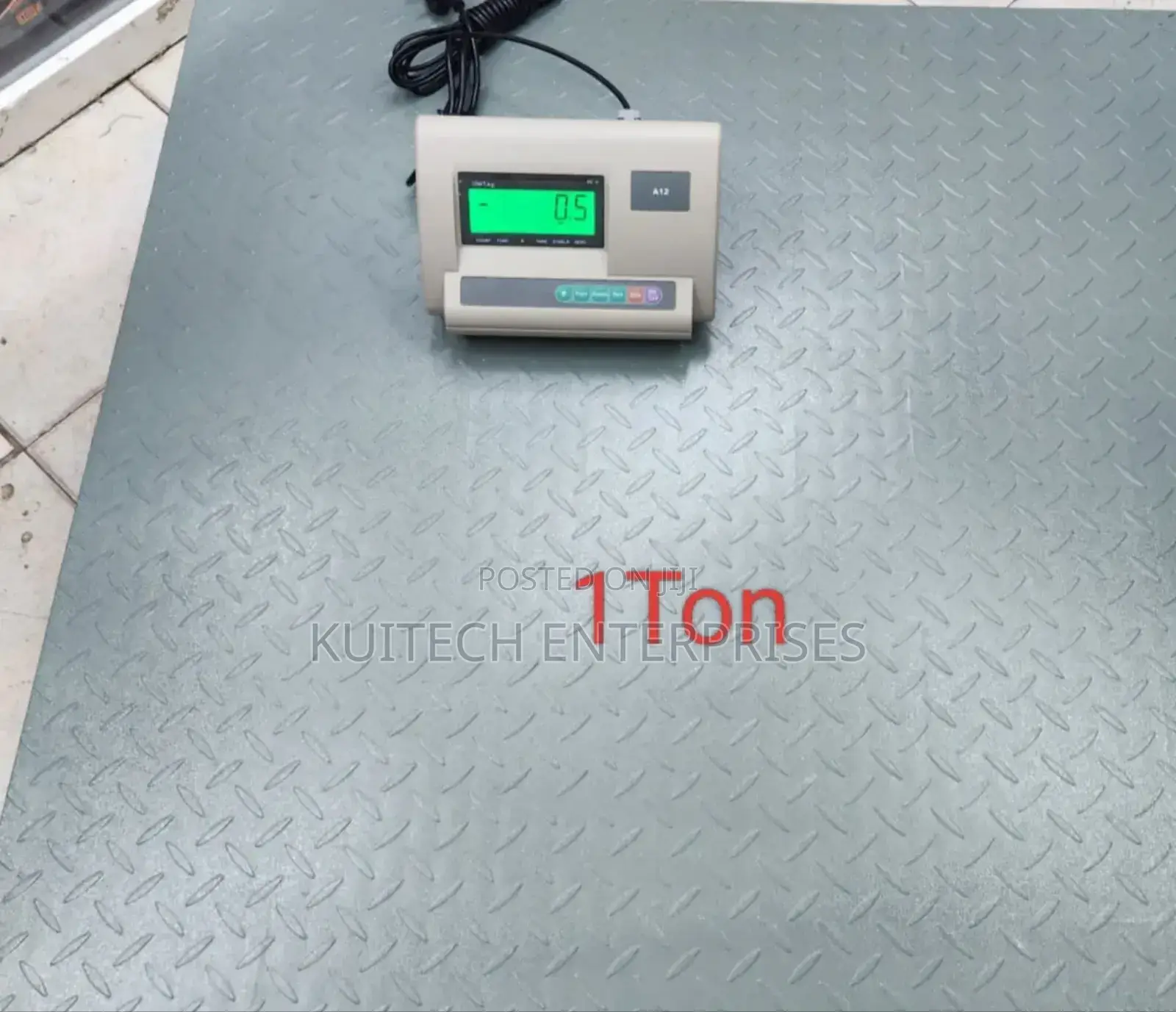 1ton Digital Weighing Scale/Platform Digital Scale 1*1m