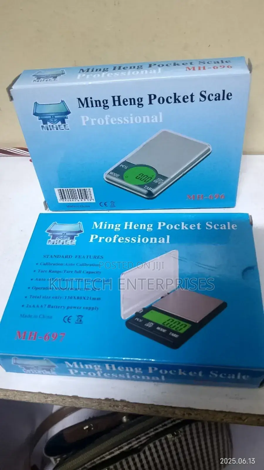 Digital Pocket Scale/Gram Scale 600g Ming Heng