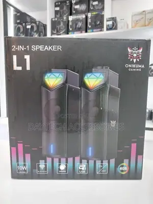 Onikuma L1 RGB Computer Speaker Portable Sound Box