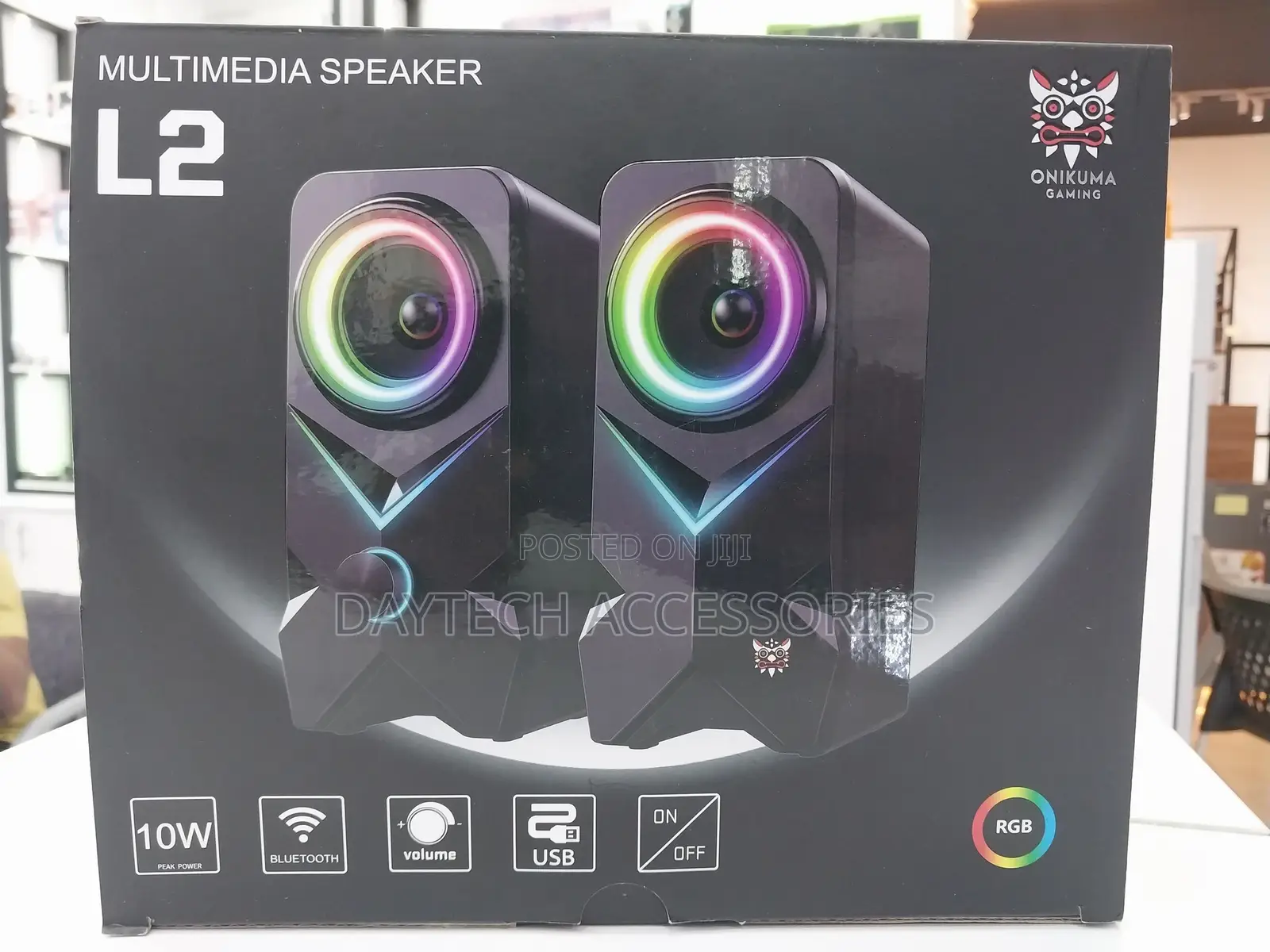Onikuma L2 RGB Full Range Professional Sound Speaker