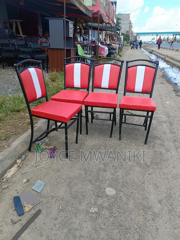 Hotel or Restaurant Seats, Red and White - thumbnail 2