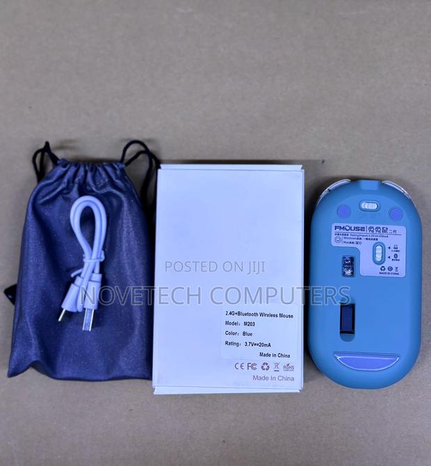 M203 Bluetooth5.1/2.4g Wireless Rechargeable Mouse - thumbnail 2
