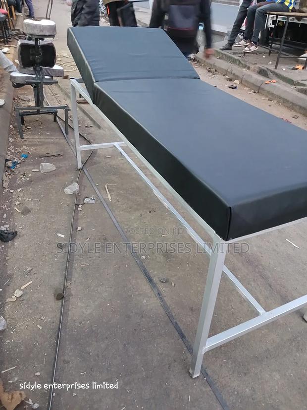 Black Examination Couch