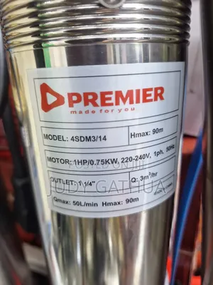 Premier Submersible Pump 90m Head