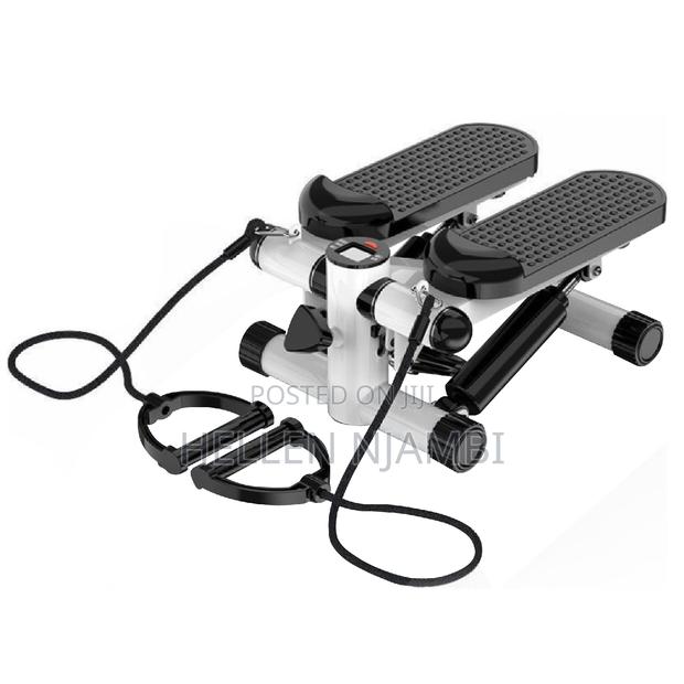 Mini Stepper With Resistance Band, Stair Stepping Machine - main view