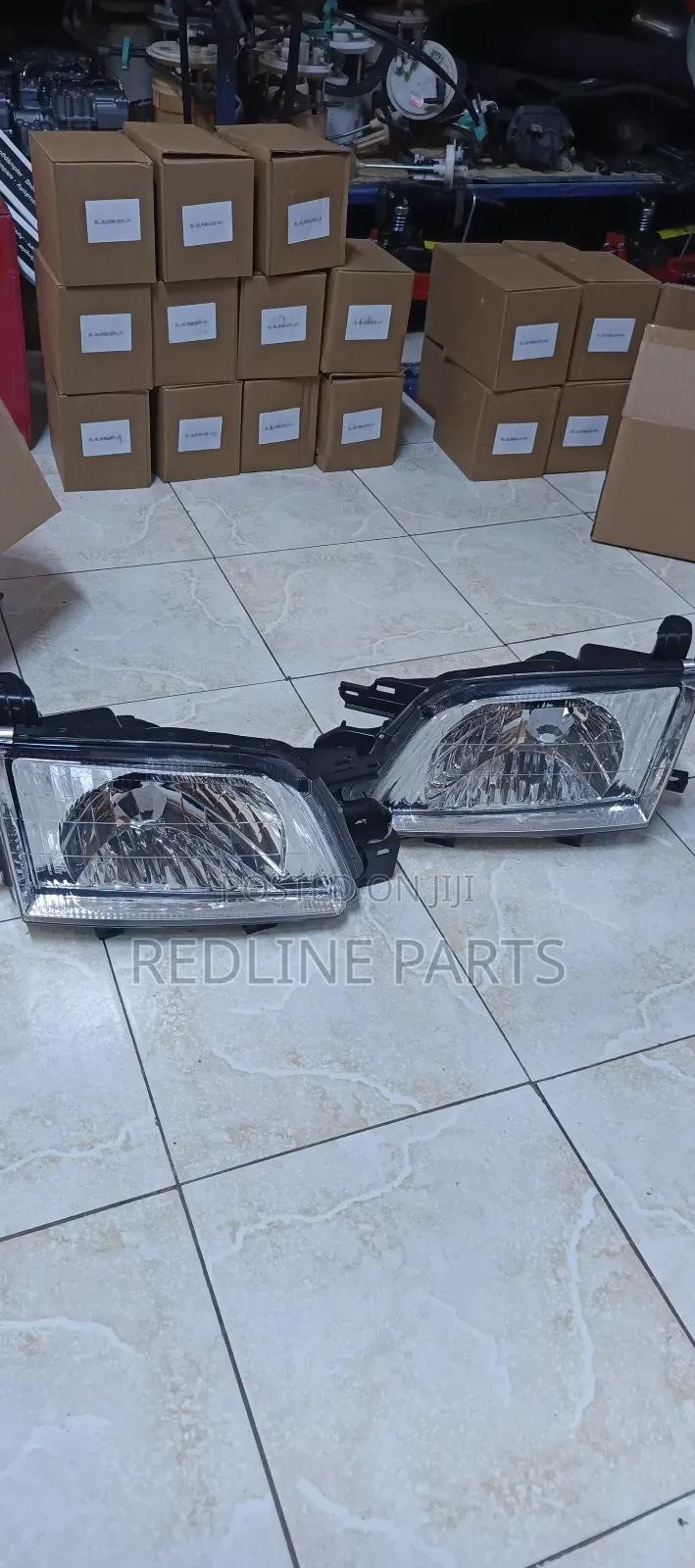 Subaru Forester Sf5 Plastic Headlights